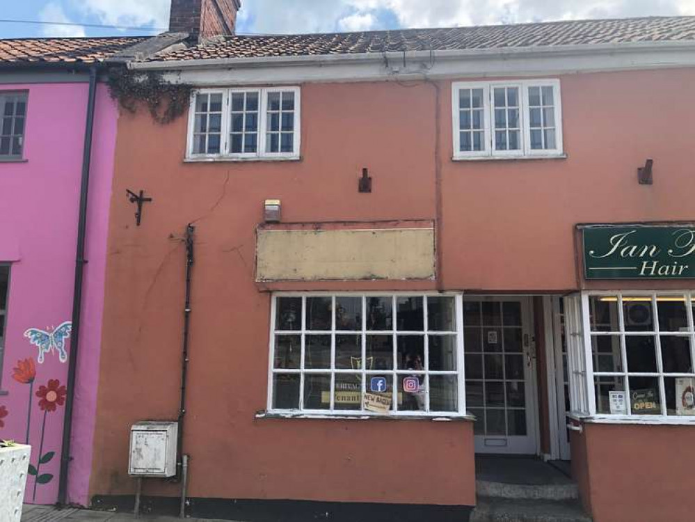 The retail unit at the top of Glastonbury High Street The retail unit at the top of Glastonbury High Street