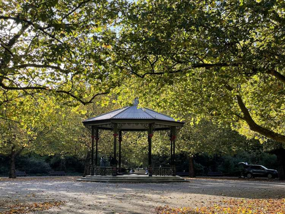 The Bandstand in Battersea Park was built between 1855-1875 (credit: Lexi Iles)