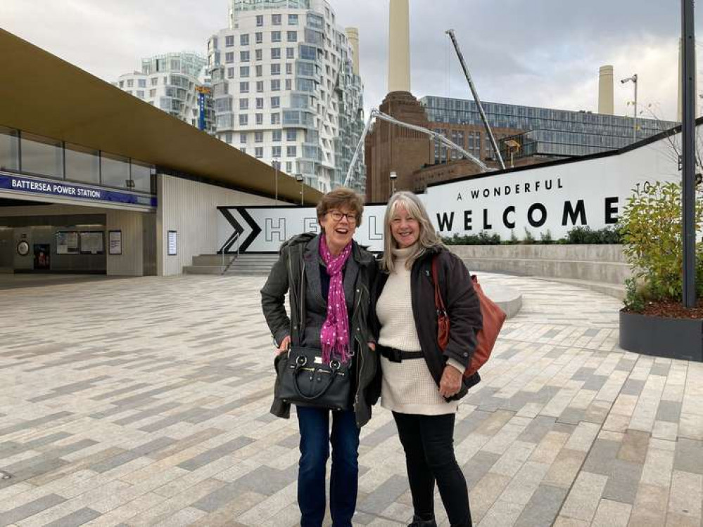 Maria Hoctor And Mandy Craske said they'd like more information displayed at the station (credit: James Mayer)