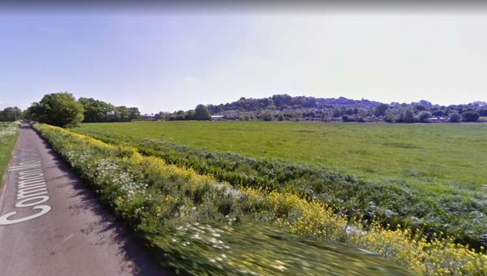 The site off Common Moor Drove where the 90 homes are proposed (Photo: Google Street View) The site off Common Moor Drove where the 90 homes are proposed (Photo: Google Street View)
