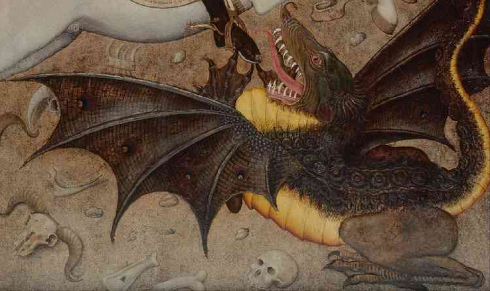 Wells Cathedral dragon lecture