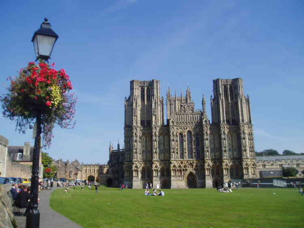 Wells Cathedral, one of many tourist attractions in the city