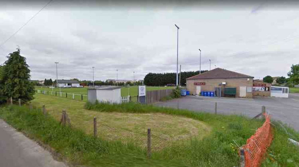 The match was played at Calne's Bremhill View ground (Photo: Google Street View)