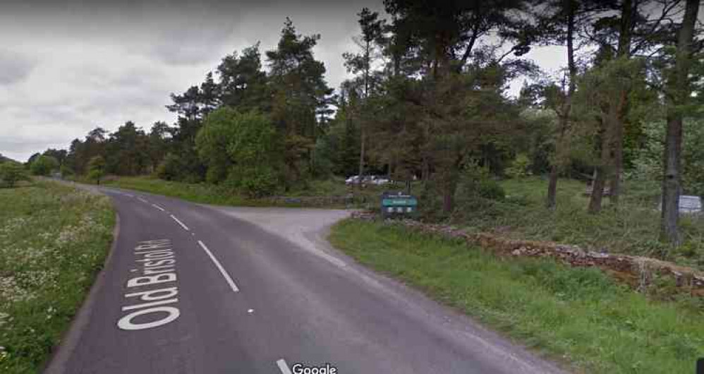 Stockhill Woods car park near Priddy is a popular stop off Stockhill Woods car park near Priddy is a popular stop off
