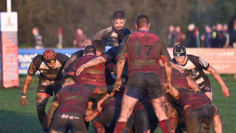 Scrum time (Photo: Paul Nicholls)