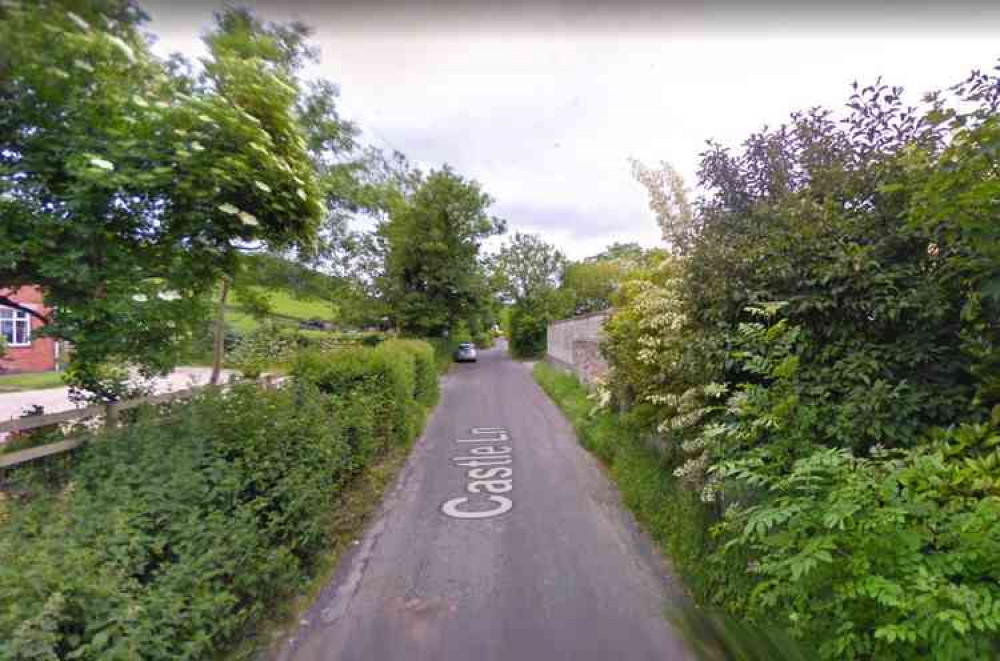 The incident happened in Castle Lane, Wookey (Photo: Google Street View)