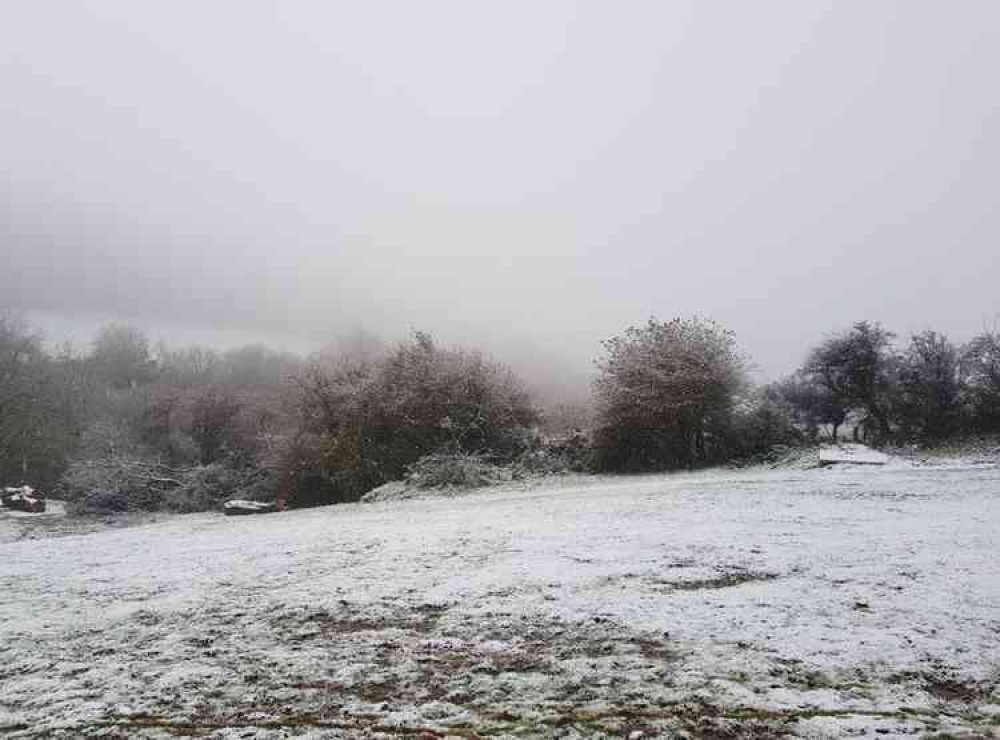 Snow at Shipham (Photo: Carly Wills)