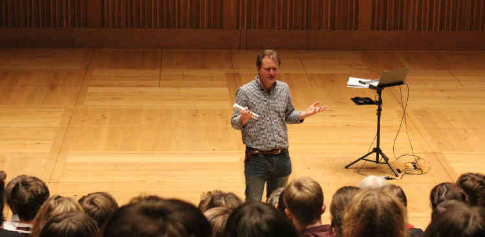 Richard Ratcliffe speaking at the Amnesty International conference