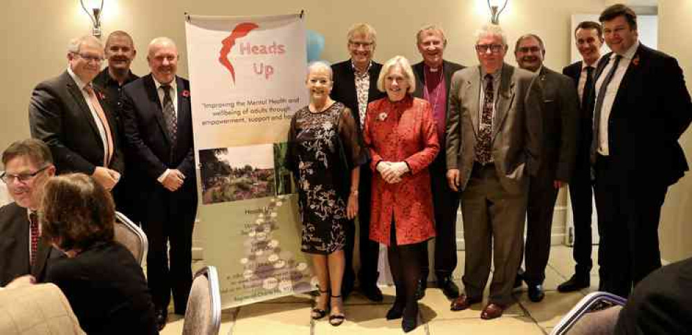 Guests at the charity dinner at the Swan Hotel in Wells