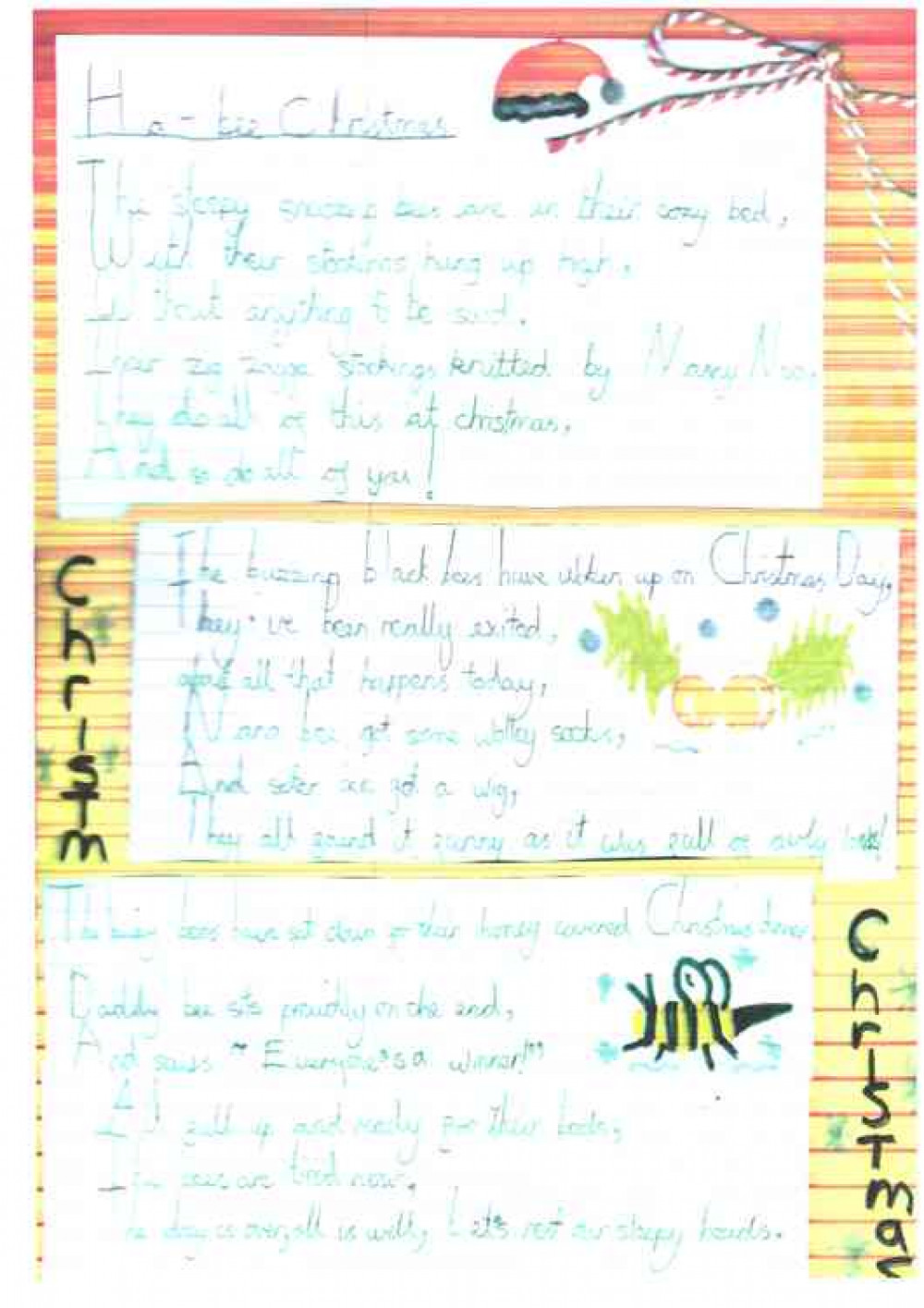 Poem by Daisy Kench, aged seven Poem by Daisy Kench, aged seven