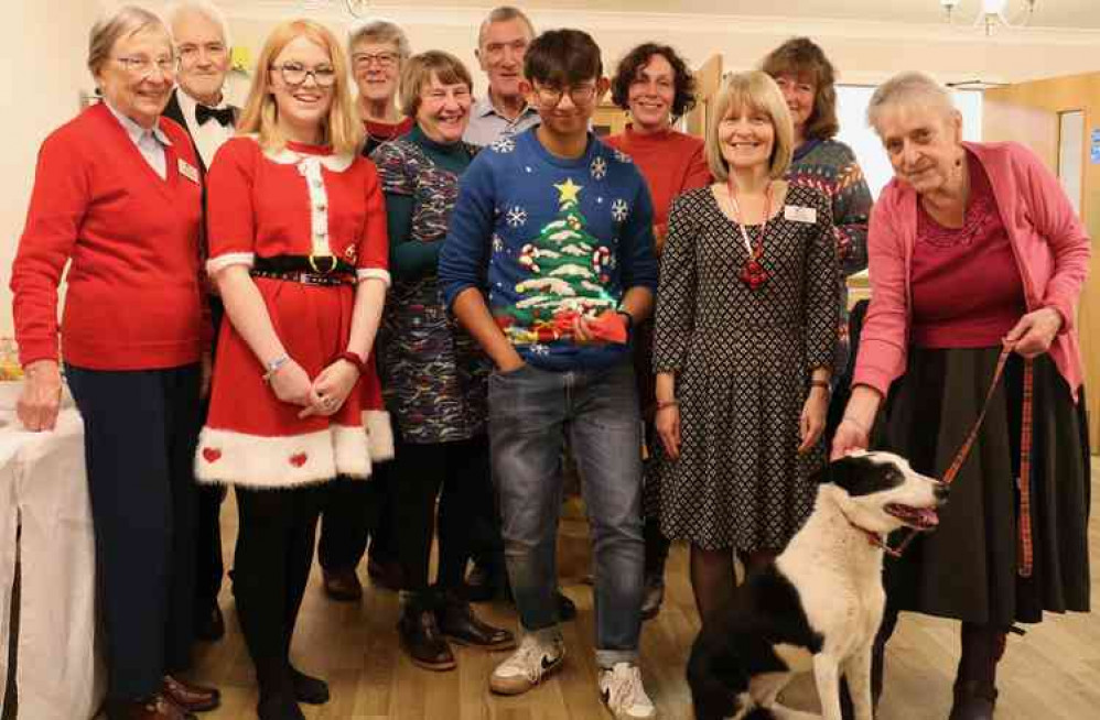 Torrwood volunteers enjoy their Christmas get-together