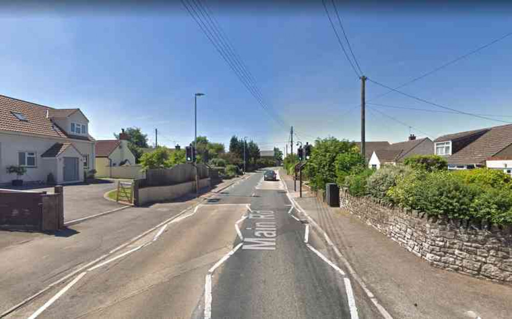 Street lights along the A39 in Coxley (Photo: Google Street View)