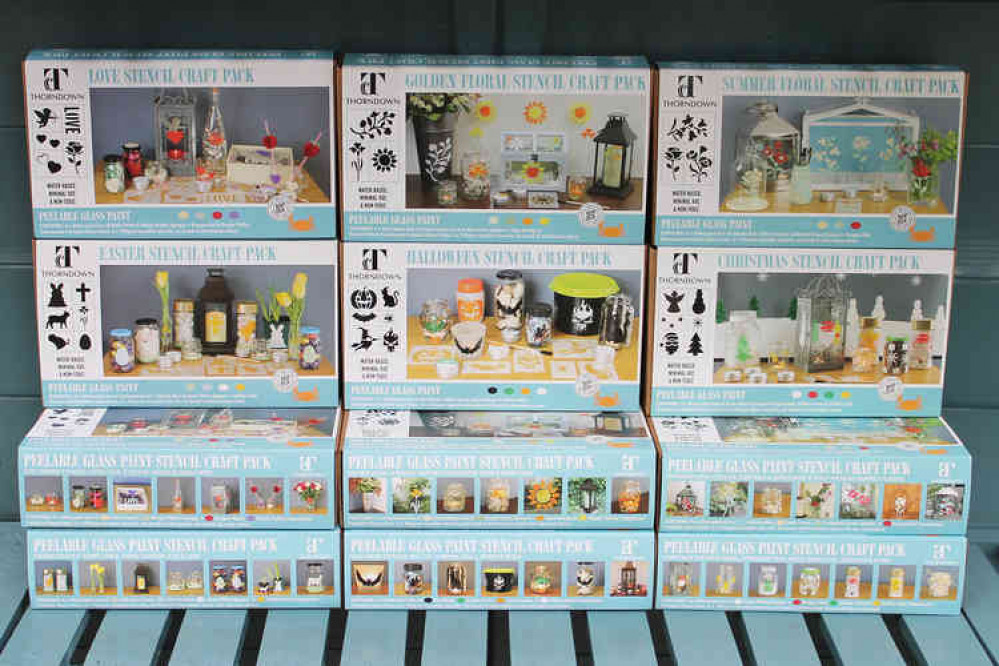 Thorndown's Stencil Craft Pack Range