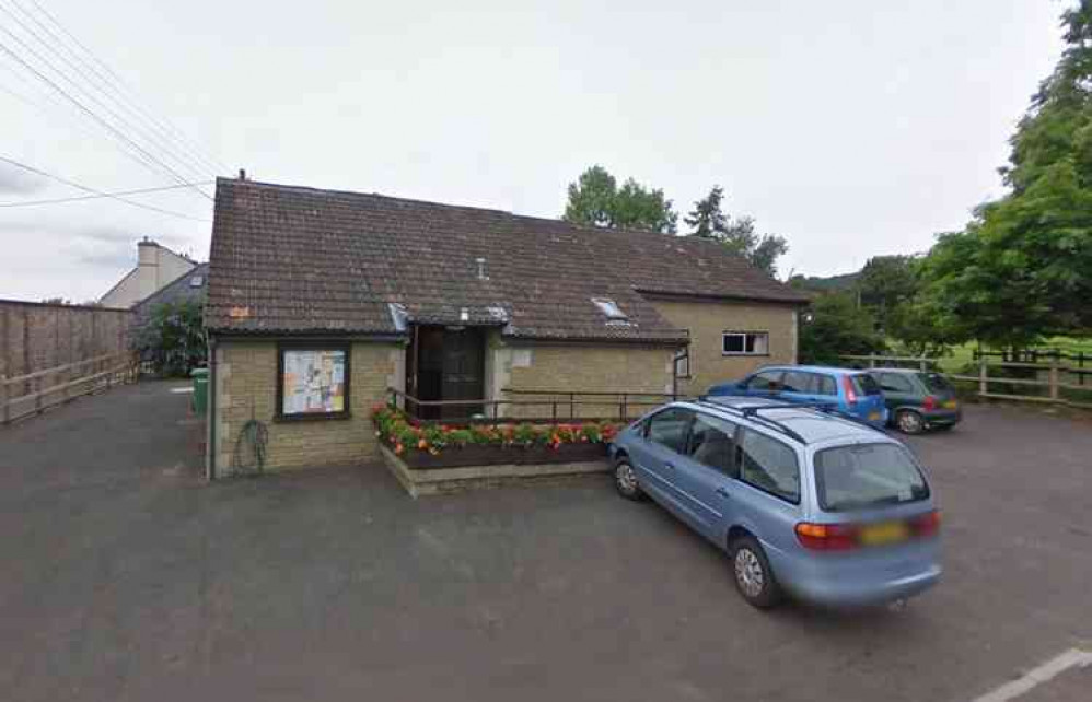 Dinder Village Hall - see today's events (Photo: Google Street View)