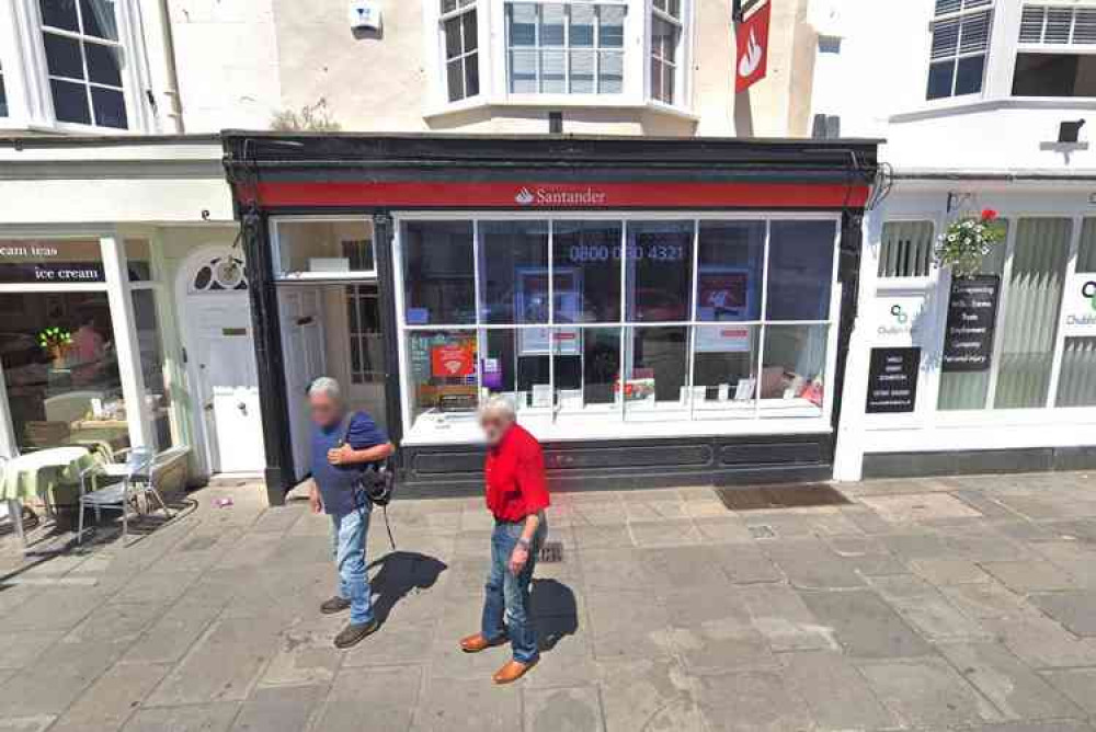 The Santander branch in Wells (Photo: Google Street View)