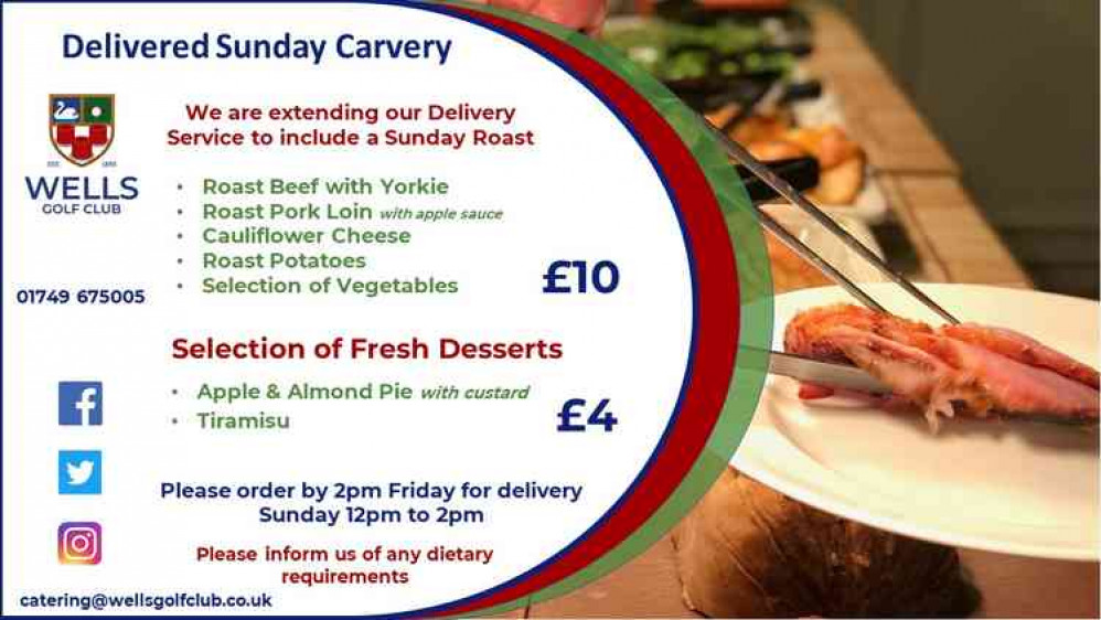 Sunday Roast Menu