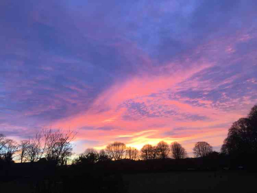 Sunrise over the Rec