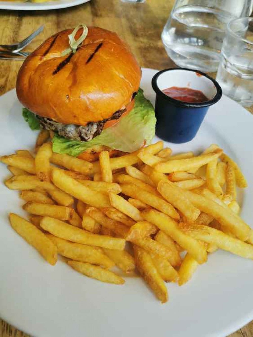 Tasha Bezer took this photo of her meal at the Crown