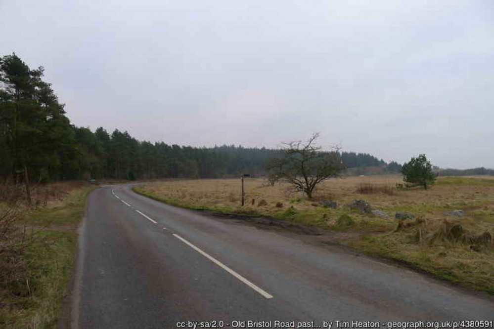 The crash happened near to Stockhill Wood