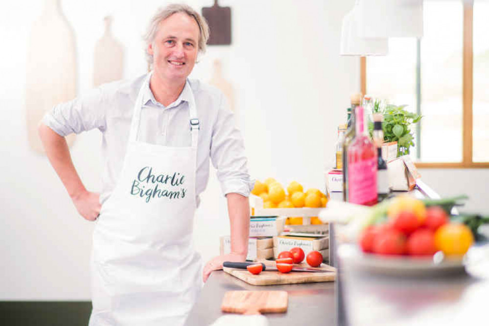 Charlie Bigham is hosting the Bigham Banquet on Saturday evening with top chefs including Mark Hix and Thomasina Miers