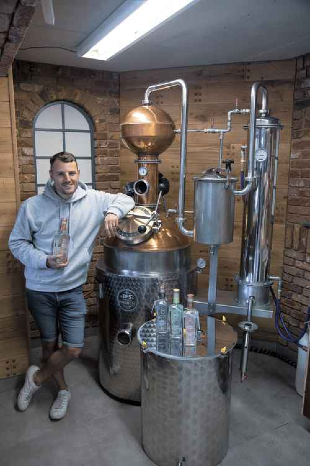 Joe Kelly from Chew Valley Distillery will be demonstrating the process of making gin on Sunday