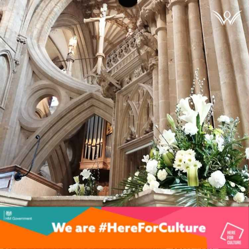 Wells Cathedral has received money from the Culture Recovery Fund