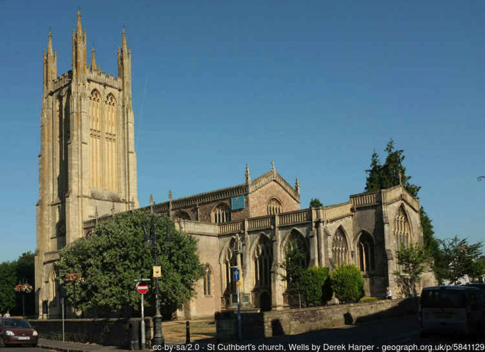 The Remembrance Service will take place in St Cuthbert's Church