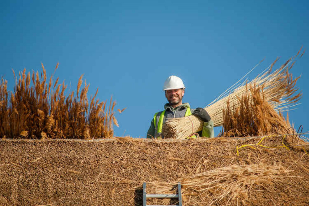 Nigel Bunce at work (Photo: SWNS)