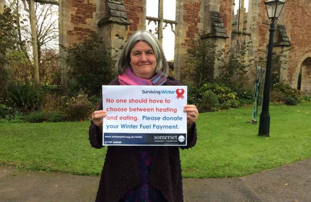 The Rt Rev Ruth Worsley, Bishop of Taunton, is supporting the Surviving Winter appeal this year The Rt Rev Ruth Worsley, Bishop of Taunton, is supporting the Surviving Winter appeal this year