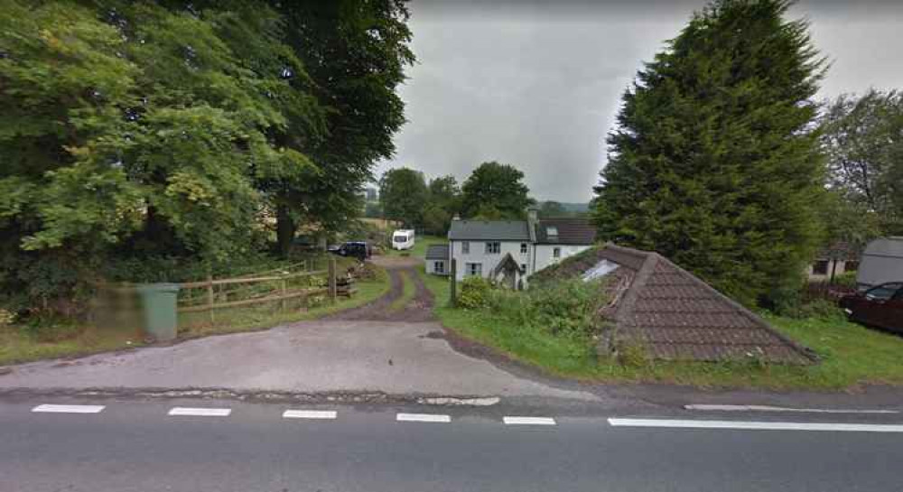 Looking towards the property at Nedge Hill (Photo: Google Street View) Looking towards the property at Nedge Hill (Photo: Google Street View)