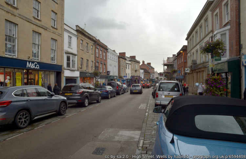 Wells High Street Wells High Street