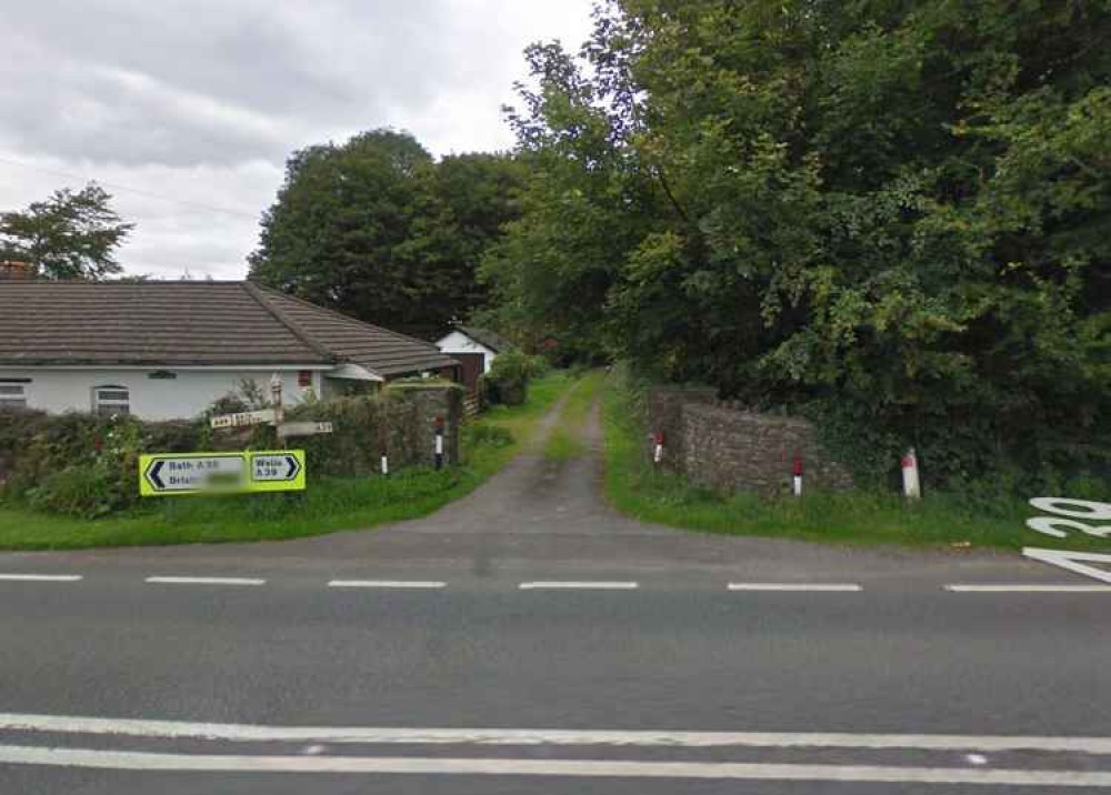 The entrance to Hillgrove Farm, near Wells (Photo: Google Street View)