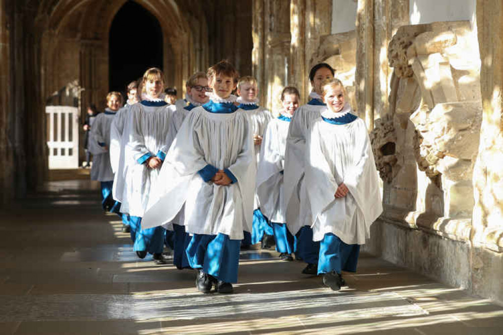 Wells Cathedral School choristers