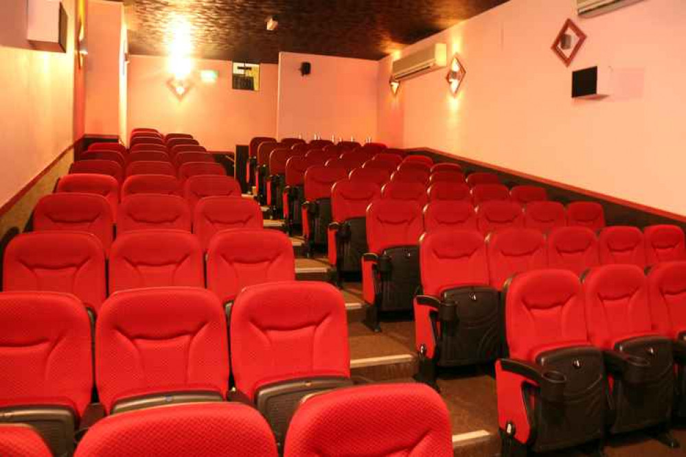Inside Wells Film Centre, which has received more than £55,000 Inside Wells Film Centre, which has received more than £55,000