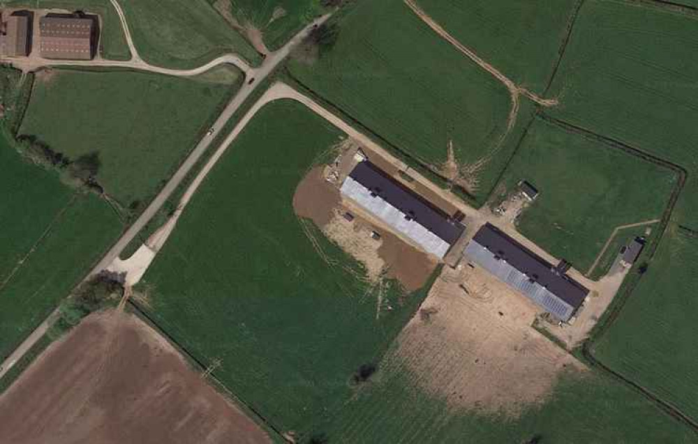 The home will be built at Old Frome Road Farm on the edge of East Horrington (Photo: Google Maps)