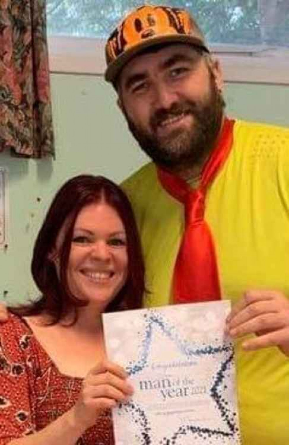 Chris Windsor with consultant Sarah Sanger Chris Windsor with consultant Sarah Sanger