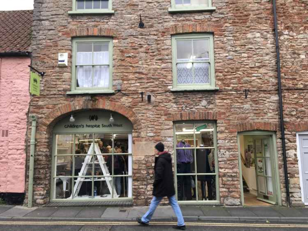 The Children's Hospice South West shop in Wells