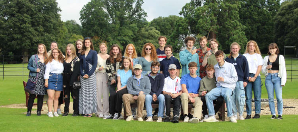 A-level students at Wells Cathedral School