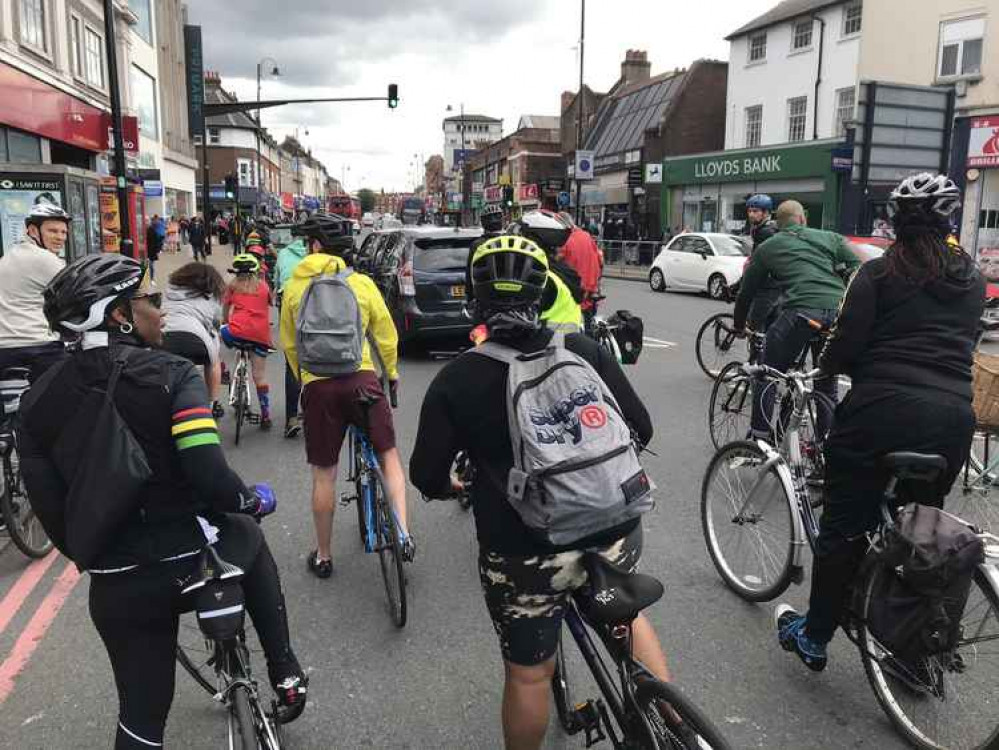 The Black History Month Cycle Trail is inspired by the BLM movement last summer