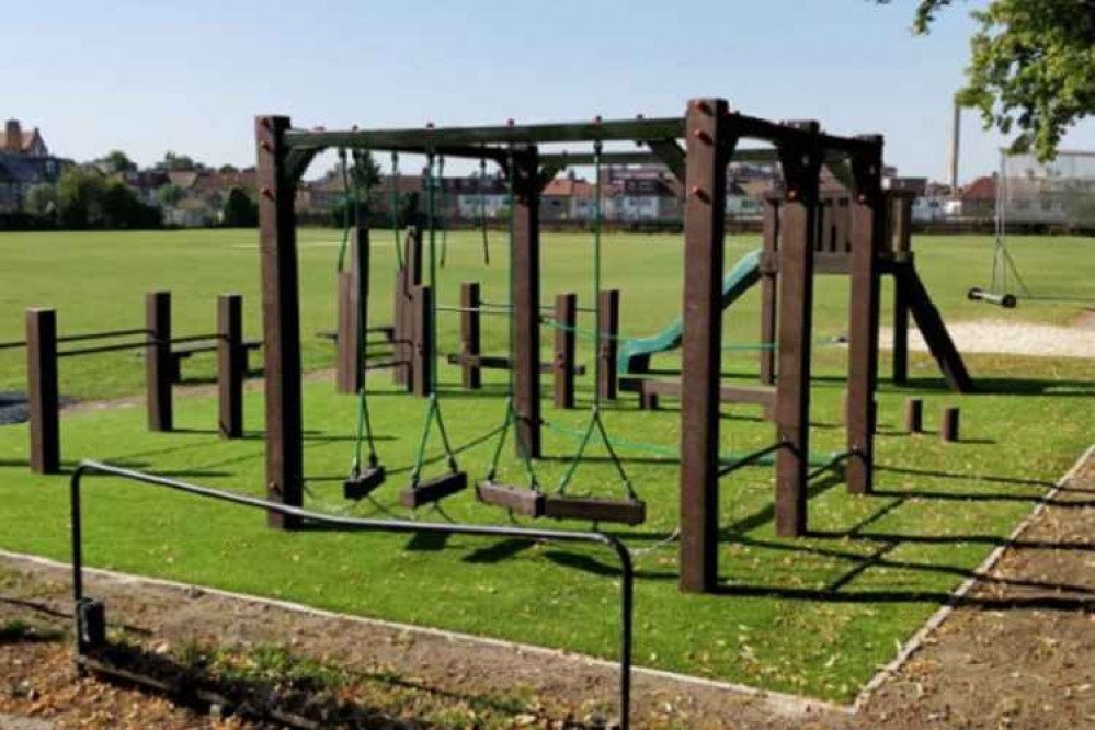 Playground equipment in Fishponds Playing Fields | Credit: Wandsworth Council