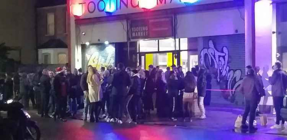 Tooting Market on a Friday night (21st November) | Image credit: @hussainzadran1