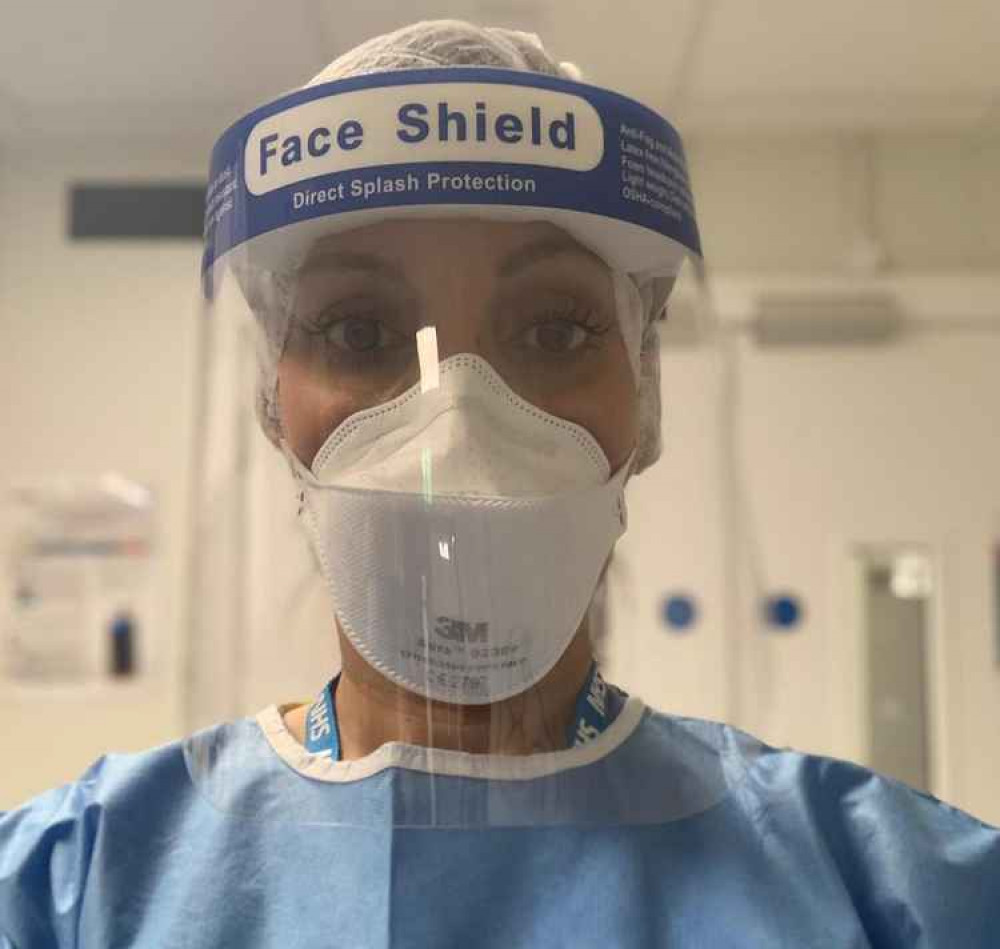 Doctor and Tooting MP Rosena Allin-Khan on shift at a hospital in East London this week. Credit: @DrRosena