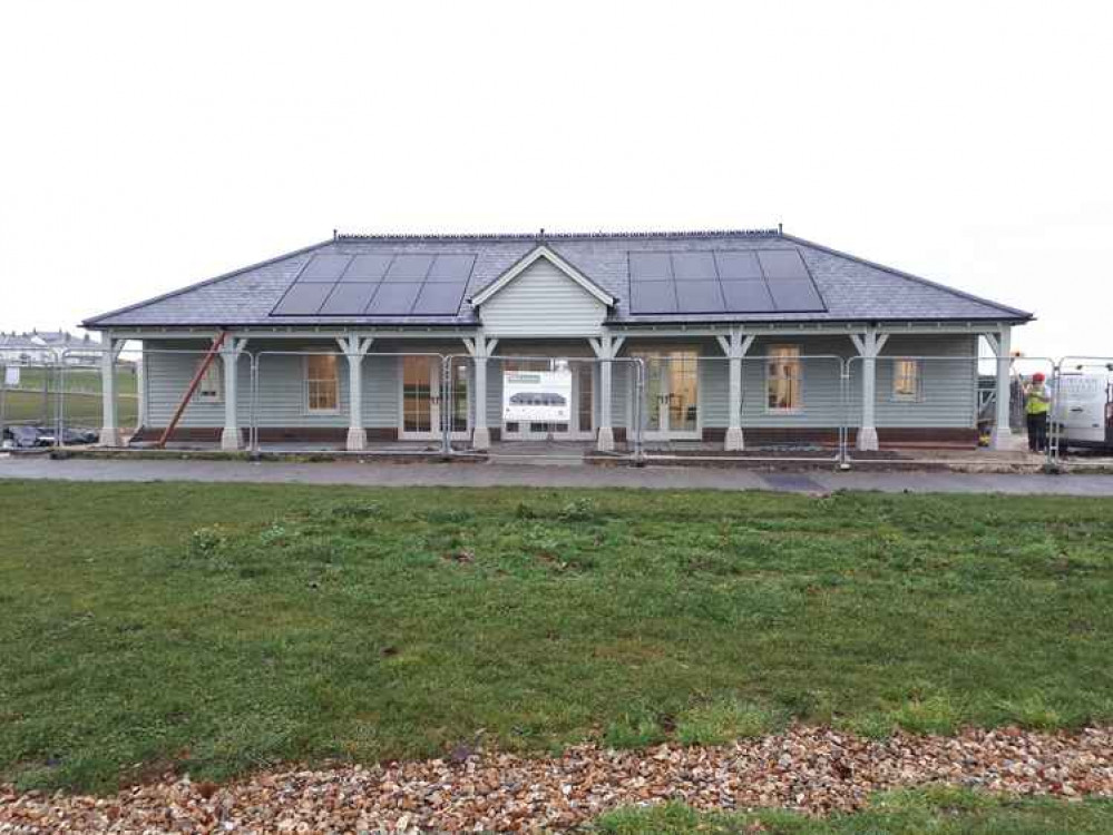 The Pavilion in the Park on Poundbury's Great Field